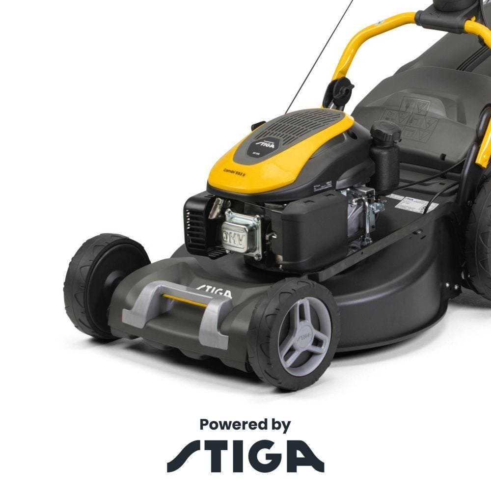 STIGA Combi 553 S Benzin-Rasenmäher – Rasenmäher Ansicht 3