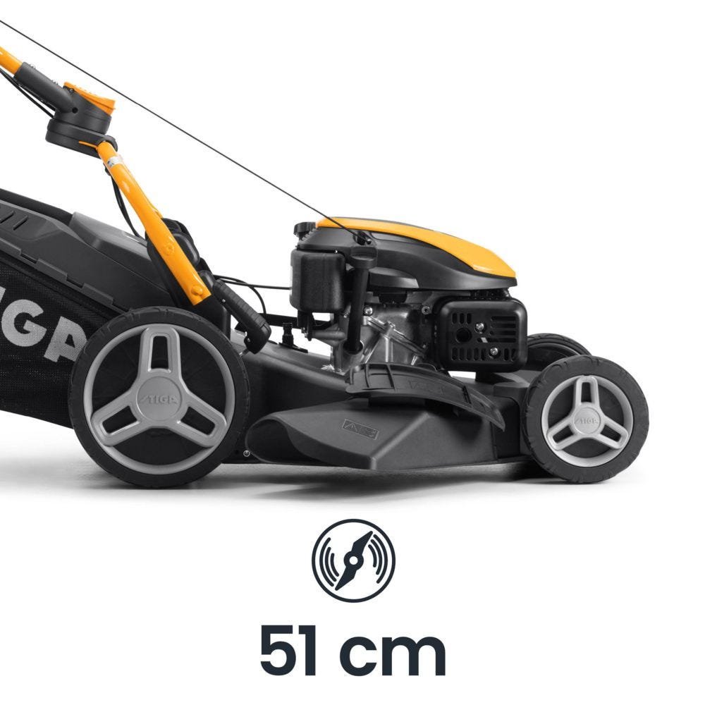 STIGA Combi 753 S Benzin-Rasenmäher – Rasenmäher Ansicht 4