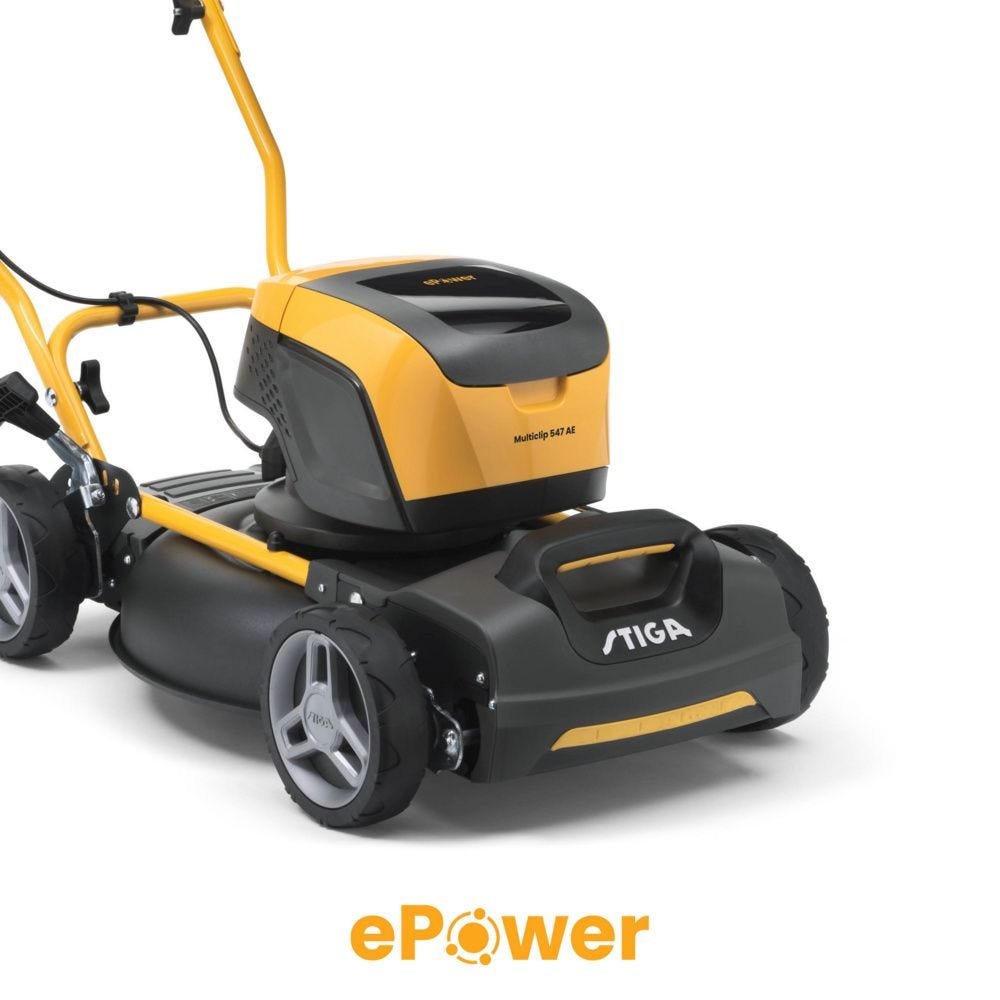 STIGA Multiclip 547 AE Kit Akku-Rasenmäher – Rasenmäher Ansicht 3