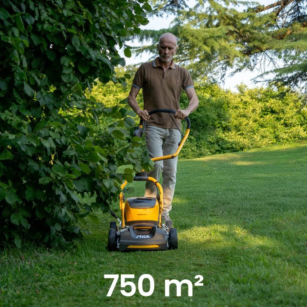 STIGA Multiclip 547e S Kit Akku-Rasenmäher – Rasenmäher Ansicht 4