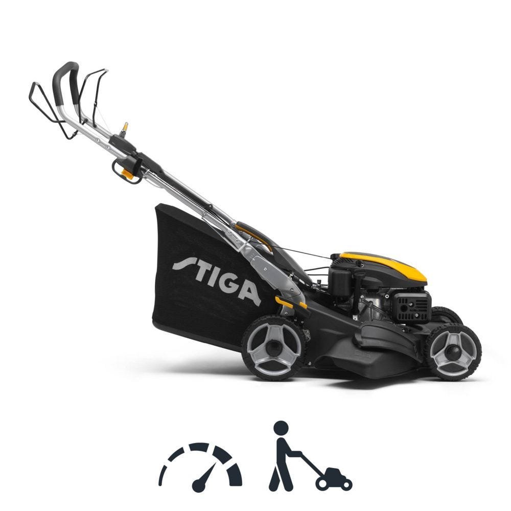STIGA Twinclip 950 V Benzin-Rasenmäher – Rasenmäher Ansicht 5