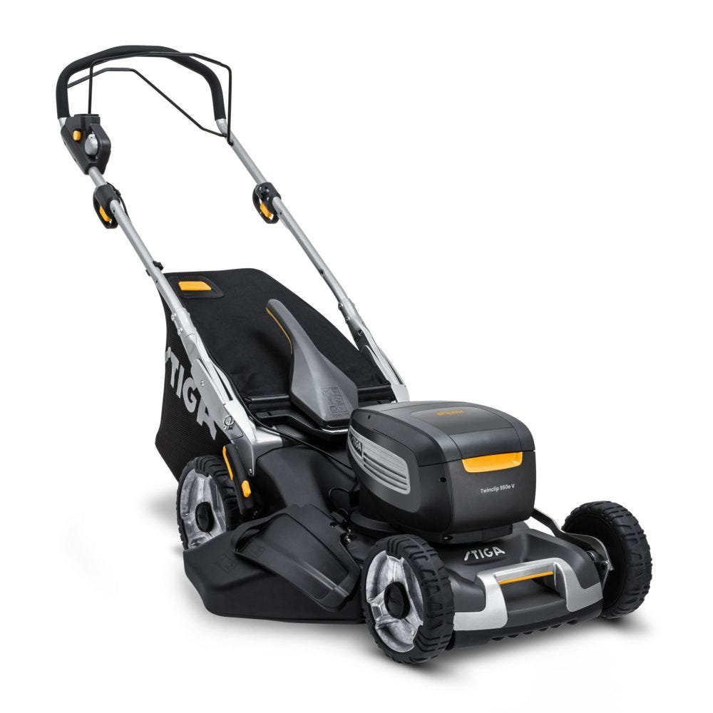 STIGA Twinclip 950e V Kit Akku-Rasenmäher – Rasenmäher Ansicht 1